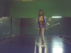 Playing badminton is fun.